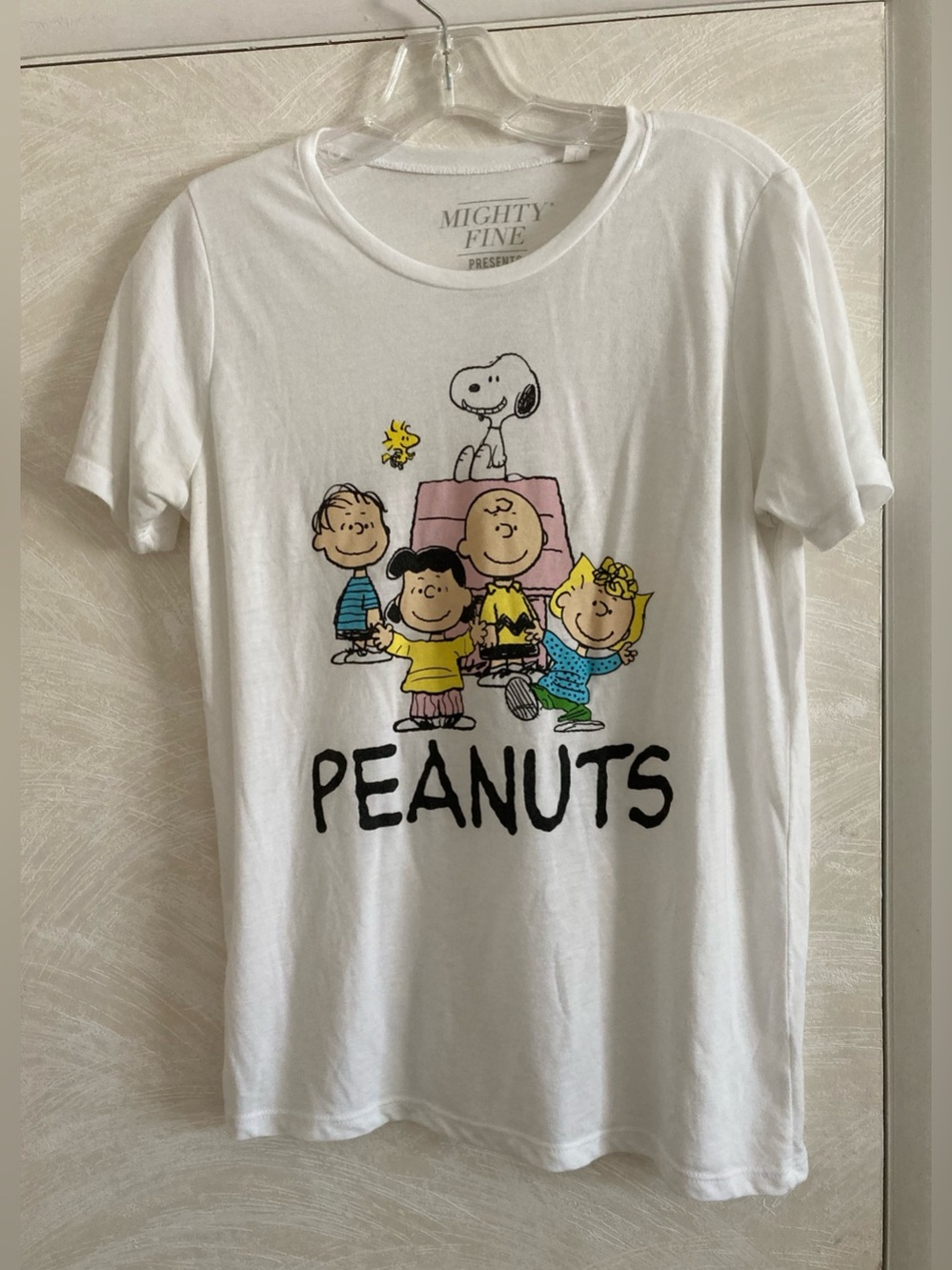 Mighty Fine Peanuts Graphic tee shirt